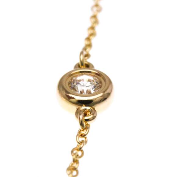 TIFFANY 18k Gold Diamond Charm Bracelet - Picture 14 of 14